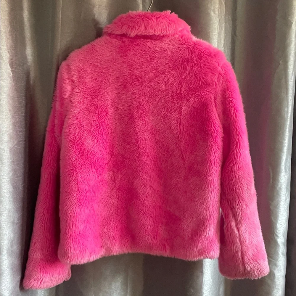 Juicy Couture Black Label Furry Pink Jacket - Picture 2 of 9